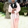 A$AP Rocky Met Gala 2026 Pink Wool Coat
