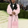 A$AP Rocky Met Gala 2026 Pink Wool Coat