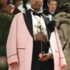 A$AP Rocky Met Gala 2026 Pink Wool Coat