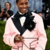 A$AP Rocky Met Gala 2026 Pink Wool Coat