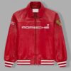 Aime Leon Dore x Porsche Leather Jacket Luxury Racing Edition