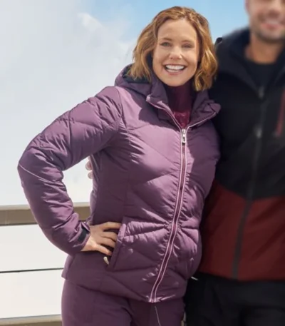 An Alpine Holiday Ashley Williams Quilted Jacket