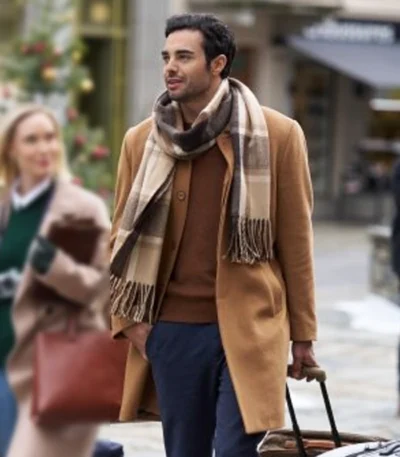 An Alpine Holiday Julien Marlon Samani Brown Coat