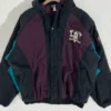 Anaheim Ducks Vintage Black Bomber Jacket