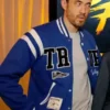 Andrew Koji Street Fighter Blue Varsity Jacket