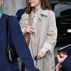 Arriving Nice Airport 2026 Barbara Palvin Inspired Coat