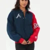 Atlanta Braves Blue & Red Varsity Jacket