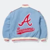 Atlanta Braves Supreme x Mitchell & Ness Varsity Jacket
