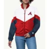 Atlanta Braves Teamwork Varsity Track Jacket