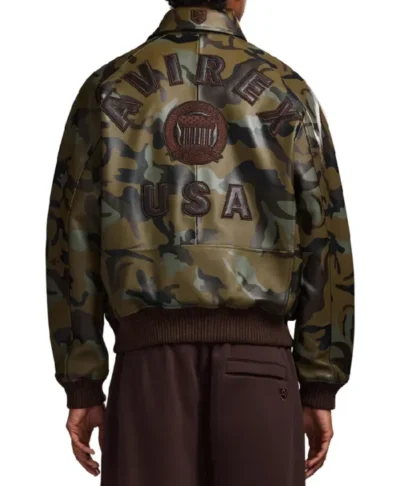 Avirex Limited Edition Camo Icon Jacket