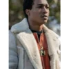 BMF 2021 Big Meech Black Shearling Coat