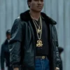 BMF Demetrius “Lil Meech” Flenory Black Leather Jacket