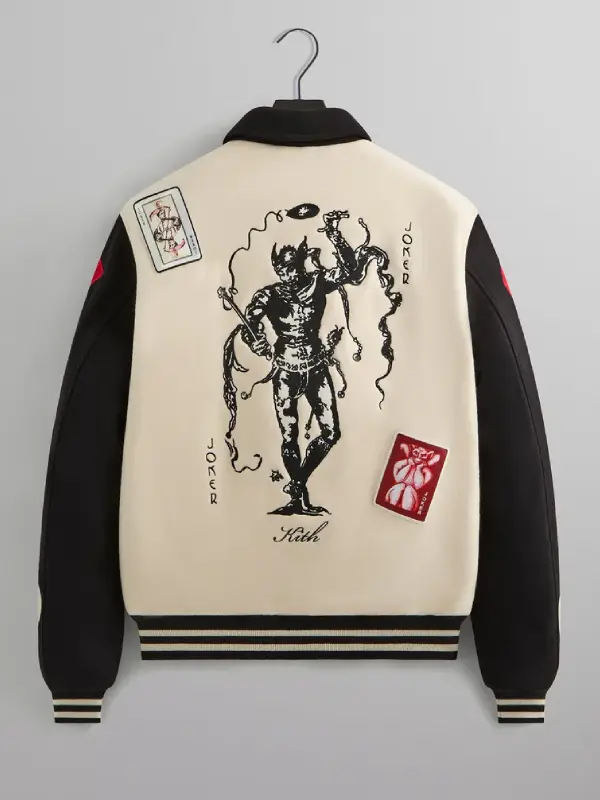 Batman Kith Joker Wool Coach Jacket