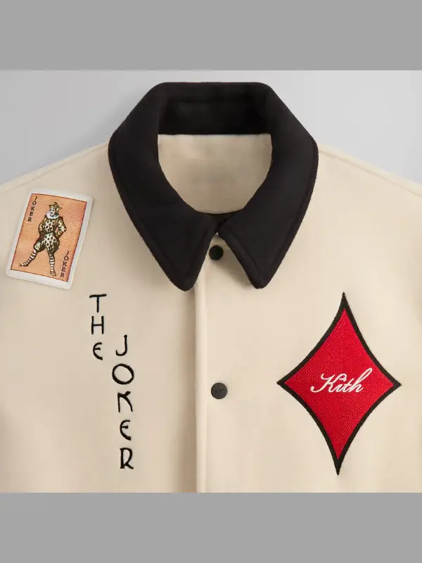 Batman Kith Joker Wool Coach Jacket