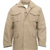 Beige M-65 Field Military Jacket