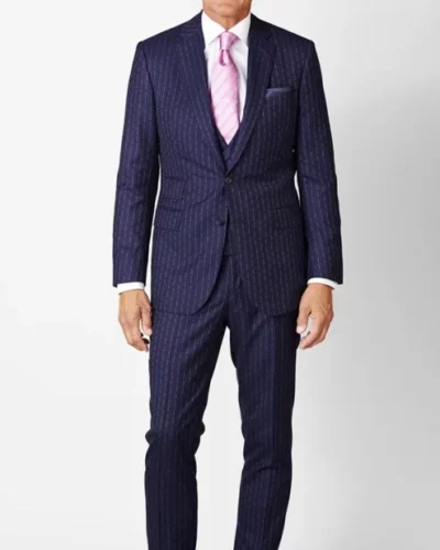 Blue McGregor Statement Suit “Fuck You Edition”