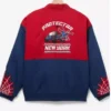 Box Lunch Spiderman Blue Red Bomber Jacket