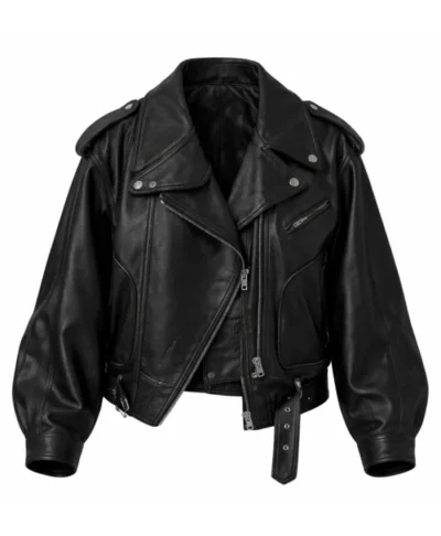 Brie Larson F1 Grand Prix 2026 Biker Jacket