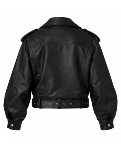 Brie Larson F1 Grand Prix 2026 Biker Jacket