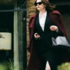 Bugonia Movie Emma Stone Wool Coat