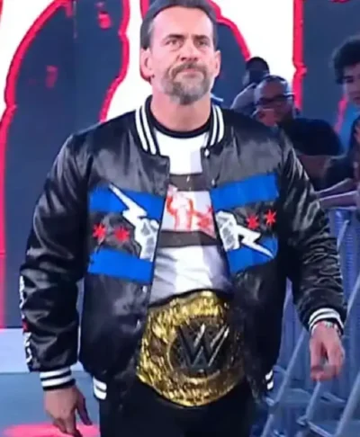 CM Punk Chicago Made Bomber Jacket