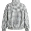 Caitlin Clark Chambray Checked Jacket