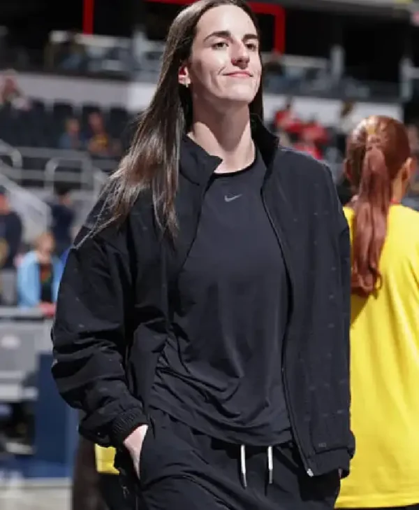 Caitlin Clark Track Jacket Portland Fire vs Indiana Fever