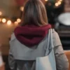 Candace Cameron Bure Elegant Holiday Trench Coat