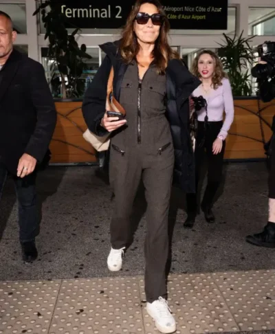 Carla Bruni Cannes Film Festival 79th Puffer Coat