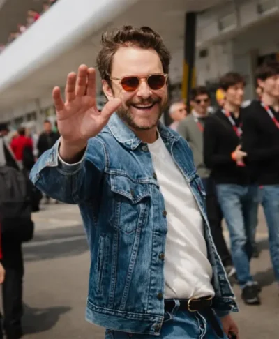 Charlie Day F1 Grand Prix 2026 Denim Jacket