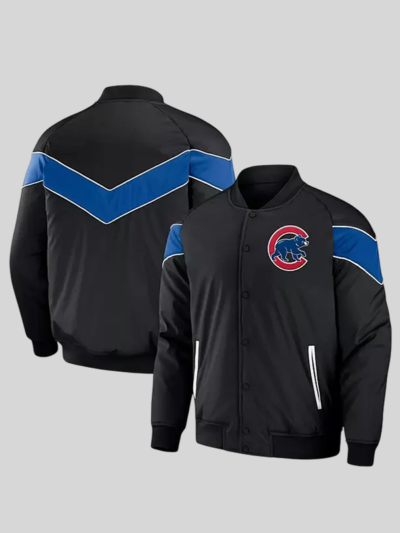 Chicago Cubs Black Jacket