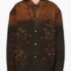 Chris Tungseth American Idol S24 Paint Splash Denim Jacket