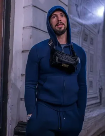 Cobra Blue Tracksuit Andrew Tate Inspired Outfit