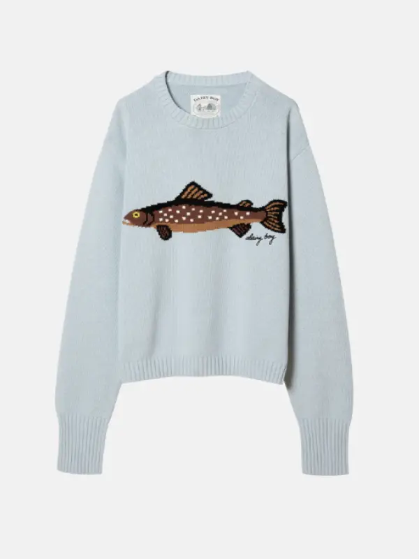 Dairy Boy Fish Sweater 2026