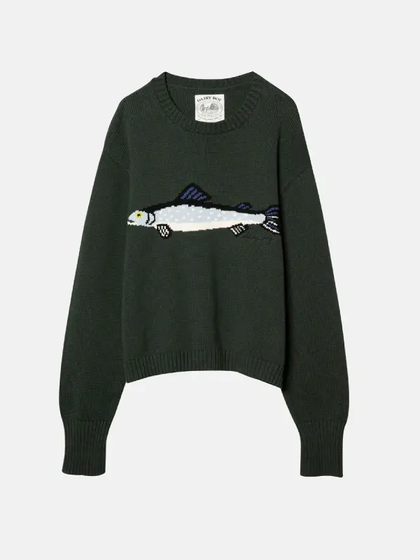 Dairy Boy Fish Sweater 2026
