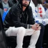 Detroit Pistons Eminem Varsity Jacket
