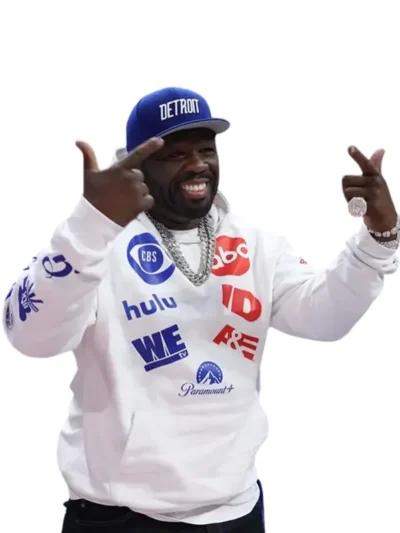 Detroit Pistons x 50 Cent NBA Logo Game Hoodie