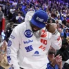 Detroit Pistons x 50 Cent NBA Logo Game Hoodie