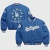 Dodgers Madhappy Royal World Series Varsity Jacket
