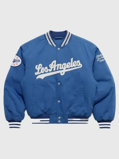 Dodgers Madhappy Royal World Series Varsity Jacket