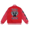 Eric Emanuel x Victor Victor Worldwide Varsity Jacket