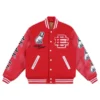 Eric Emanuel x Victor Victor Worldwide Varsity Jacket