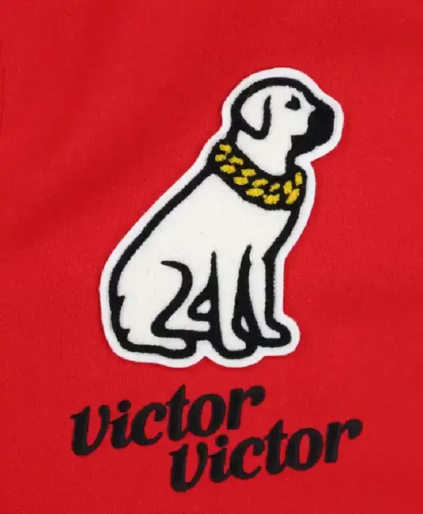 Eric Emanuel x Victor Victor Worldwide Varsity Jacket