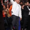 Fat Joe Knicks vs Cavaliers Game 2 White Biker Jacket