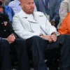 Fat Joe Knicks vs Cavaliers Game 2 White Biker Jacket