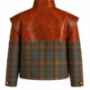 Ferrari Gradient Leather Wool Jacket