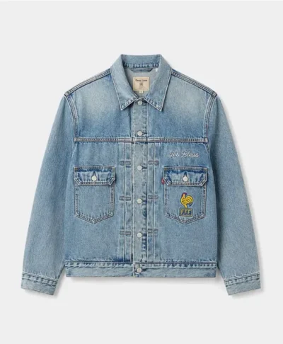 France World Cup 2026 Levi’s Blue Denim Jacket