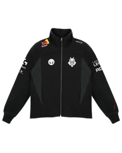 G2 Esports Black Jacket 2024 Stylish Esports Wear