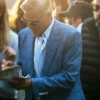 George Clooney Inspired Jay Kelly Blue Blazer Jacket