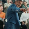 George Clooney Inspired Jay Kelly Blue Blazer Jacket